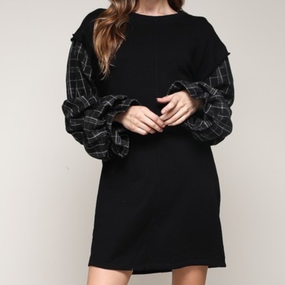 Mustard Seed Dresses & Skirts - Black French Terra Dress